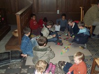 les enfants lors d\